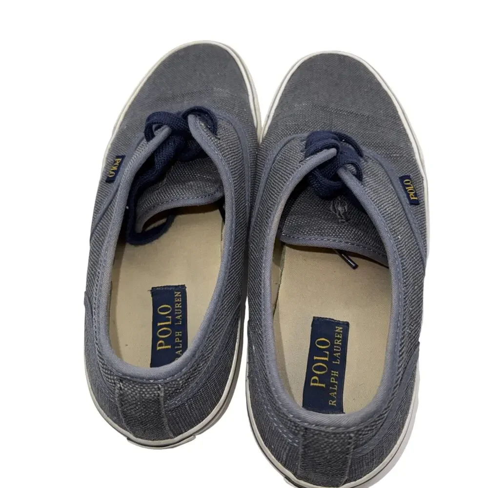 Size 11.5 D - Men’s Polo Ralph Loren Morray Burlap Casual Shoes - Gray